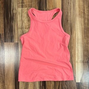 Coral Sleeveless Women's Top